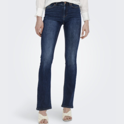 Only Blush mid flared m�rkebl� - 15264050