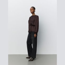 Sofie Schnoor Martheasw balloon blouse dark plum � S264135 