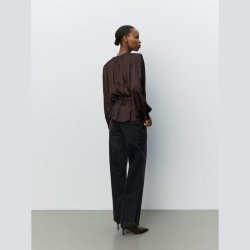 Sofie Schnoor Martheasw balloon blouse dark plum � S264135 