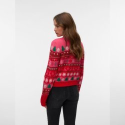 Vero Moda New Christmas  Pullover � Chinese Red- 10349147