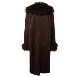 Pieces Nanna Bruched Long Jacket  � Hot Fudge 17170025