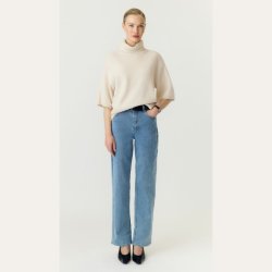 Yas Emila 2/4 wool knit pullover s. sandshell - 26036037