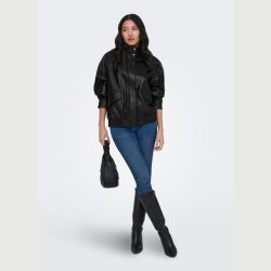 Only Julia Faux Leather Oversized Bomber OTW � 15373024
