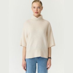 Yas Emila 2/4 wool knit pullover s. sandshell - 26036037