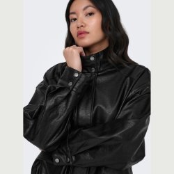 Only Julia Faux Leather Oversized Bomber OTW � 15373024