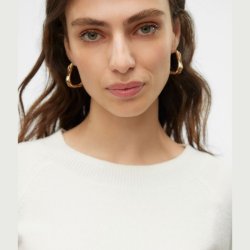 Vero Moda Doffy o-neck bluse s now white melange - 10201022