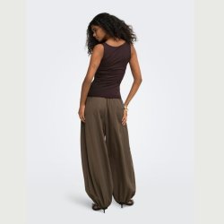 Only Lone S/L 2-Way Top JRS Chocolate Torte - 15315901