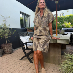 Cabana Living Crush shorts beige camo - 60278