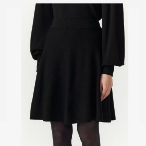 Yas fonny hw knit skirt s. black - 26031906