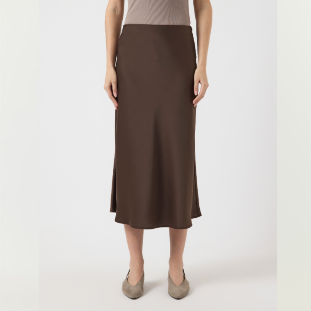 Yas Pella hw midi skirt chocolate brown - 26030737