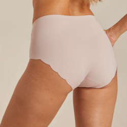 Femifemme Invisible highwaist maxi trusser soft pink - FF1001