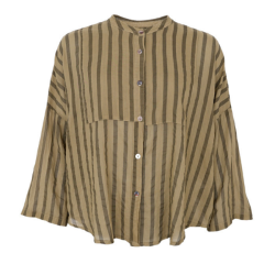 Balck Colur betsy shirt blouse lt. army - 41226