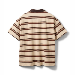 Sofie Schnoor Pilsw Polo T-Shirt Brown Striped � S263300