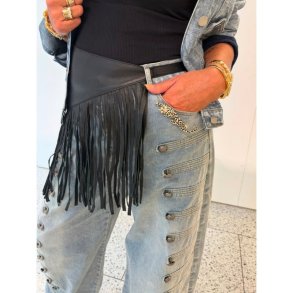 Tim&Simomsen riley fringe belt � gold 2193