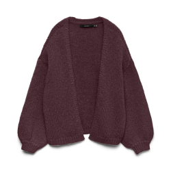Vero Moda Maybe ls open cardigan winetasting - 10273101