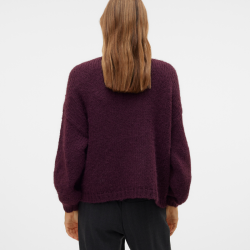 Vero Moda Maybe ls open cardigan winetasting - 10273101