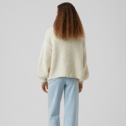 Vero Moda Maybe ls open cardigan birch - 10273101