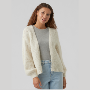 Vero Moda Maybe ls open cardigan birch - 10273101