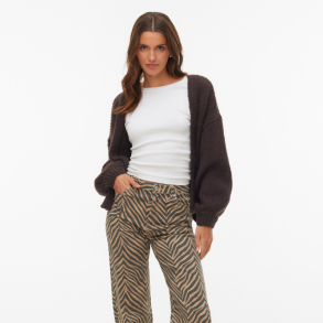 Vero Moda Maybe ls open cardigan chocolate torte - 10273101