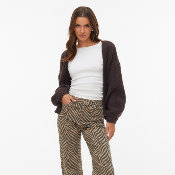Vero Moda Maybe ls open cardigan chocolate torte - 10273101
