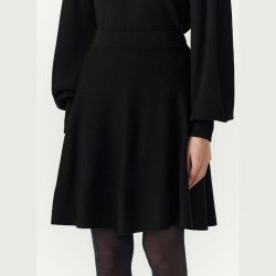 Yas fonny hw knit skirt s. black - 26031906