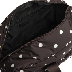 Markberg More weekend bag recycled polka dot brown - 4929rpv