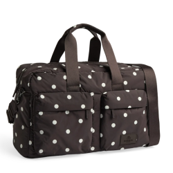 Markberg More weekend bag recycled polka dot brown - 4929rpv