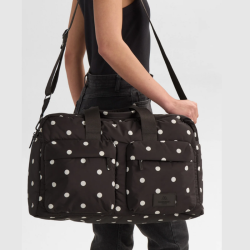 Markberg More weekend bag recycled polka dot brown - 4929rpv