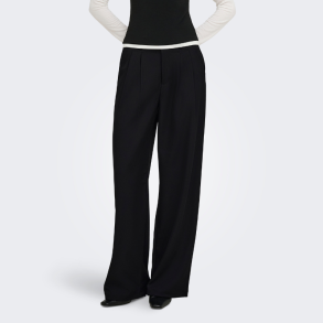 Only Miles pleat wide pant tlr black - 15389360