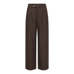 ONLY Miles pleat wide pant tlr coffee bean - 15389360