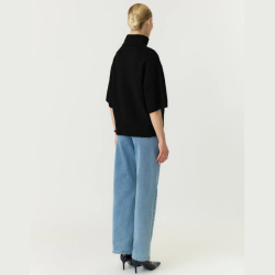 Yas Emila 2/4 wool knit pullover s. black - 26036037