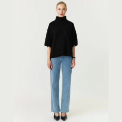 Yas Emila 2/4 wool knit pullover s. black - 26036037