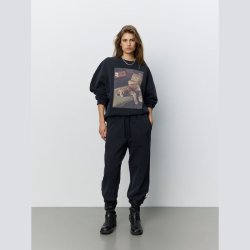 Sofie Schnoor parossw oversize sweatshirt � washed black S264330
