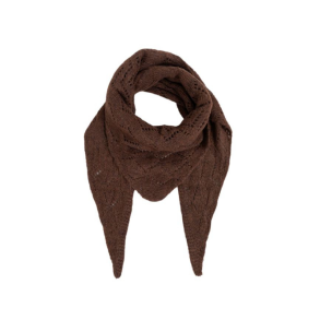 Black Colour Adelina scarf moccca - 208449