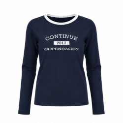Continue Dea t-shirt long sleve navy - 15341