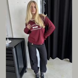 Continue Dea t-shirt long sleve bordox - 15341