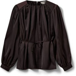 Sofie Schnoor Martheasw balloon blouse dark plum � S264135 