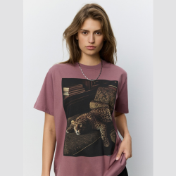 Sofie Schnoor River boxy t-shirt dusty plum - S264235