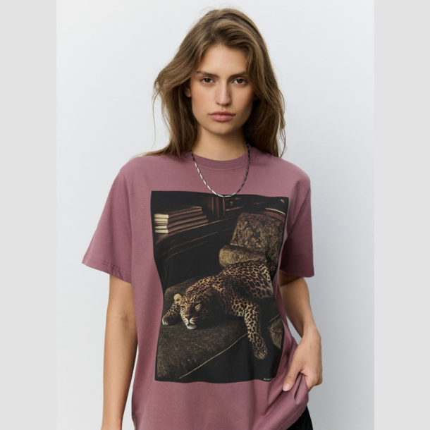 Sofie Schnoor River boxy t-shirt dusty plum - S264235