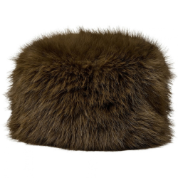 Sofie Schnoor Dora faux fur hat olive green - S264921