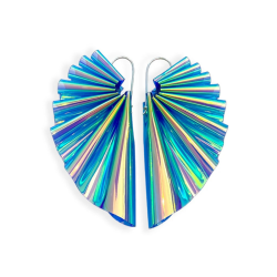 By Fosdal Waves silver large rainbow/blue