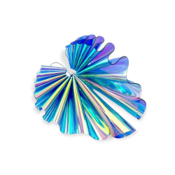 By Fosdal Waves silver large rainbow/blue