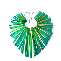 By Fosdal Waves silver large rainbow/green