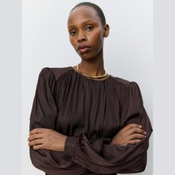 Sofie Schnoor Martheasw balloon blouse dark plum � S264135 