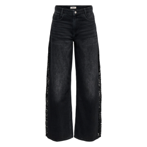 Only Alanis hw wide lace dnm mas washed black - 15384847