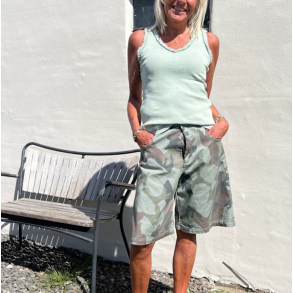Cabana Living crush shorts beige camo - 60278