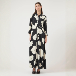Yas Savanna long short dress black mille - 26022663