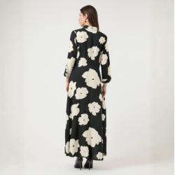 Yas Savanna long short dress black mille - 26022663