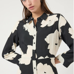 Yas Savanna long short dress black mille - 26022663