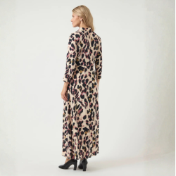 Yas Savanna long shirt dress mellow rose liro print - 26022663